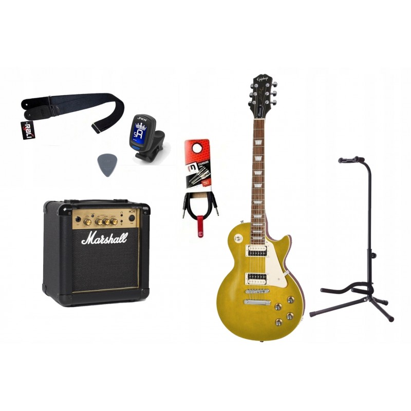 Gitara elektryczna + wzmacniacz 10W - zestaw 1523 Gitara elektryczna + wzmacniacz 10W - zestaw 1523
