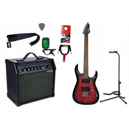 Gitara elektryczna + wzmacniacz 20W - zestaw 1486