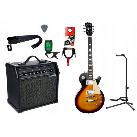 Gitara elektryczna + wzmacniacz 20W - zestaw 1489