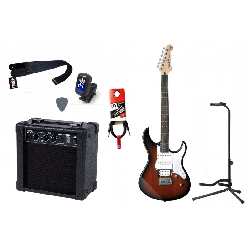 Gitara elektryczna + wzmacniacz 7W - zestaw 1452 Gitara elektryczna + wzmacniacz 7W - zestaw 1452