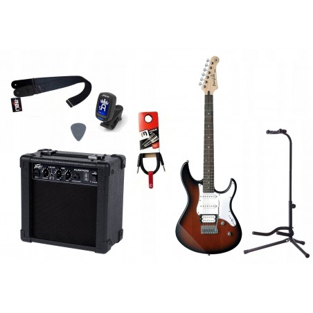 Gitara elektryczna + wzmacniacz 7W - zestaw 1452