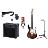 Gitara elektryczna + wzmacniacz 7W - zestaw 1452 Gitara elektryczna + wzmacniacz 7W - zestaw 1452