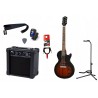 Gitara elektryczna + wzmacniacz 7W - zestaw 1454 Gitara elektryczna + wzmacniacz 7W - zestaw 1454