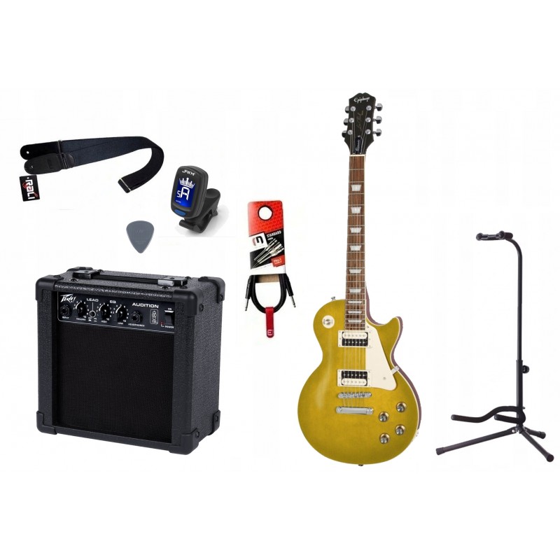 Gitara elektryczna + wzmacniacz 7W - zestaw 1455 Gitara elektryczna + wzmacniacz 7W - zestaw 1455
