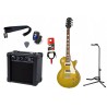 Gitara elektryczna + wzmacniacz 7W - zestaw 1455 Gitara elektryczna + wzmacniacz 7W - zestaw 1455
