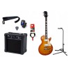 Gitara elektryczna + wzmacniacz 7W - zestaw 1457 Gitara elektryczna + wzmacniacz 7W - zestaw 1457