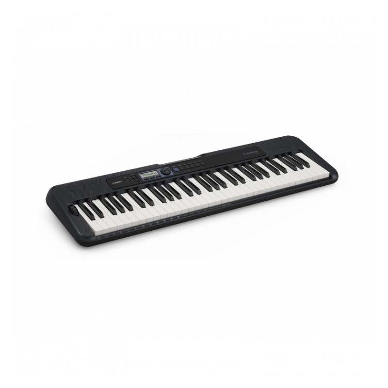Keyboard Casio CT-S300 BK + statyw + ława + słuchawki