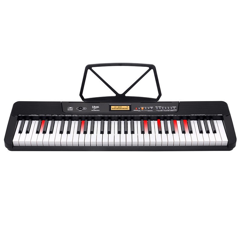 V-TONE VK 200-61L - keyboard klawisze organy dla dzieci do nauki gry LED - 1