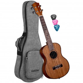 Cascha Premium Tenor Set - Ukulele tenorowe - 1
