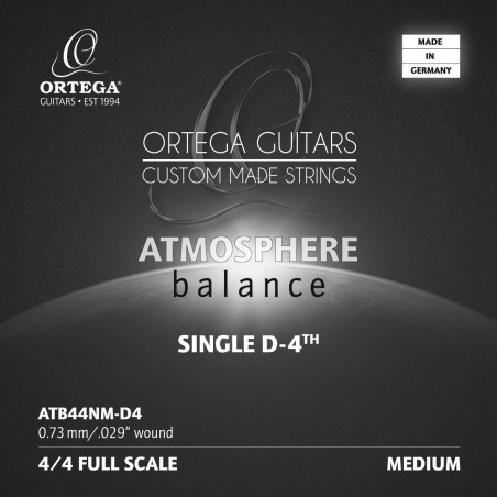 Ortega ATB44NM-D4 - Struna nylonowa do gitary klasycznej D4 - 1 - Struny gitarowe - Ortega ATB44NM-D4 - Struna nylonowa do gitar