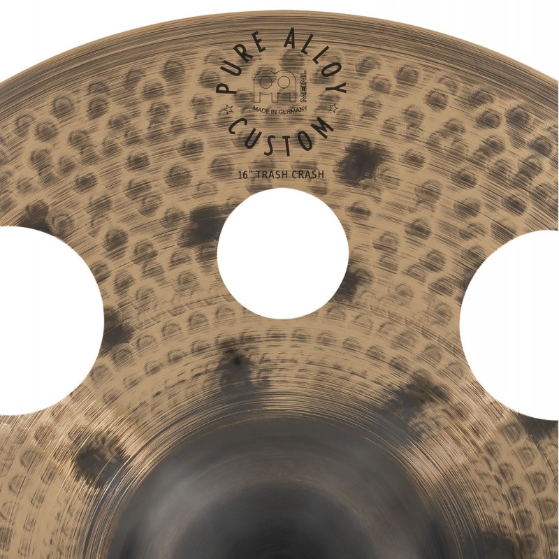 Meinl Cymbals PAC16TRC - Talerz perkusyjny typu Crash 16" Pure Alloy Custom Trash - 7 - Crash - Meinl Cymbals PAC16TRC - Talerz 