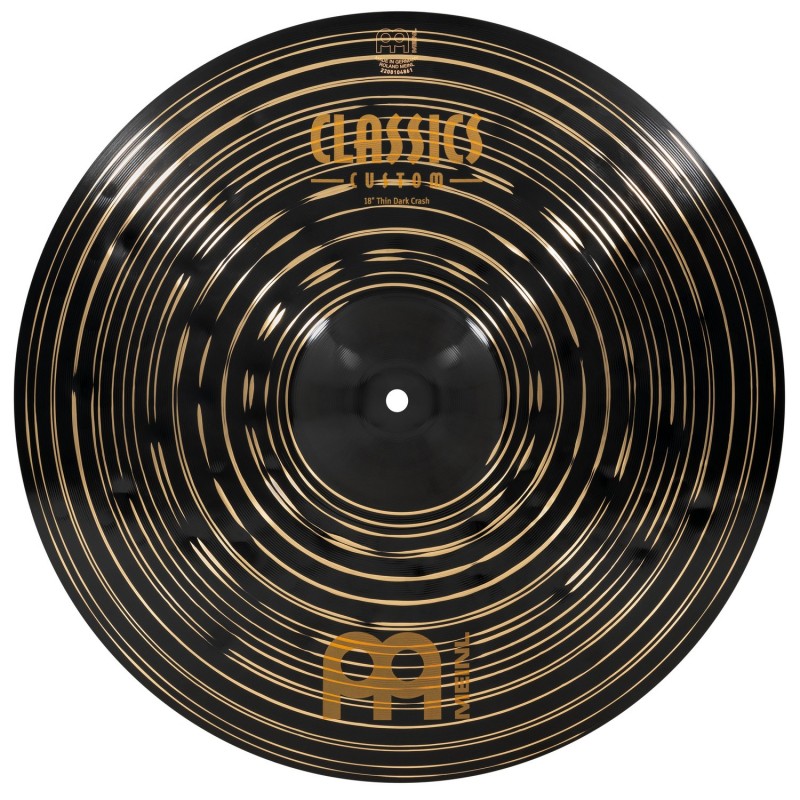 Meinl Cymbals CC18TDAC - Talerz perkusyjny typu Crash 18" Classics Custom Dark Thin - 1 - Crash - Meinl Cymbals CC18TDAC - Taler Meinl Cymbals CC18TDAC - Talerz perkusyjny typu Crash 18" Classics Custom Dark Thin - 1 - Crash - Meinl Cymbals CC18TDAC - Taler