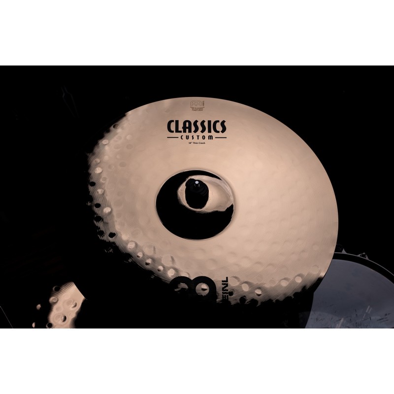 Meinl Cymbals CC18TC-B - Talerz perkusyjny typu Crash 18" Classics Custom Brilliant Thin - 5 - Crash - Meinl Cymbals CC18TC-B - Meinl Cymbals CC18TC-B - Talerz perkusyjny typu Crash 18" Classics Custom Brilliant Thin - 5 - Crash - Meinl Cymbals CC18TC-B -