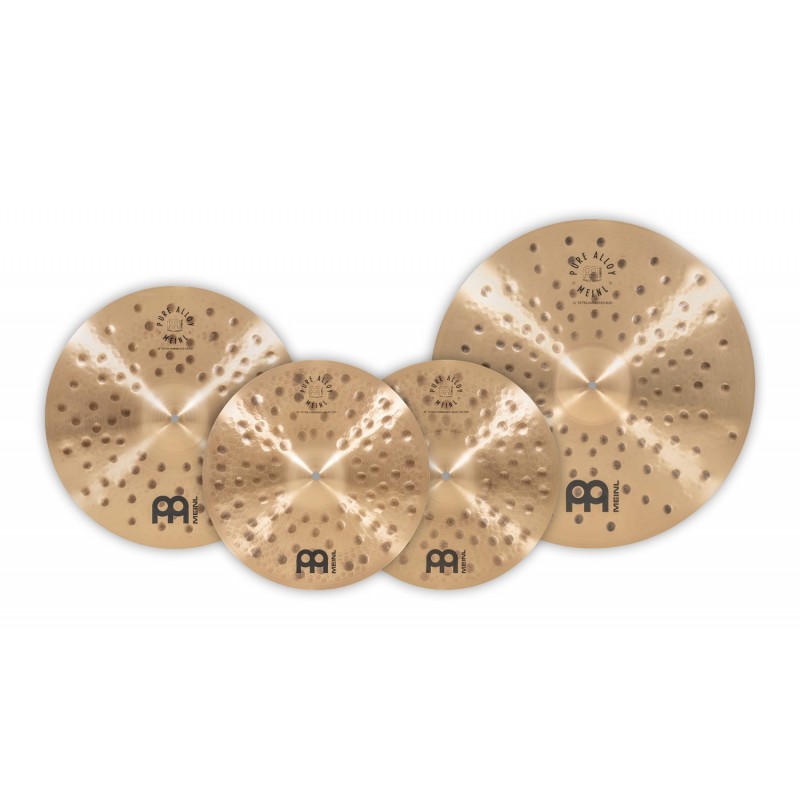 Meinl Cymbals PA-CS1 - Zestaw talerzy perkusyjnych Pure Alloy - 2 - Komplety talerzy perkusyjnych - Meinl Cymbals PA-CS1 - Zesta