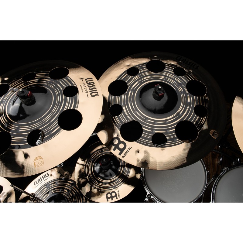 Meinl Cymbals CC16DUTRC - Talerz perkusyjny typu Crash 16" Classics Custom Dual Trash - 8 - Crash - Meinl Cymbals CC16DUTRC - Ta