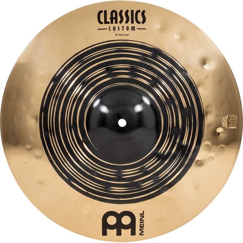 Meinl Cymbals CC16DUC - Talerz perkusyjny typu Crash 16" Classics Custom Dual - 1 - Crash - Meinl Cymbals CC16DUC - Talerz perku