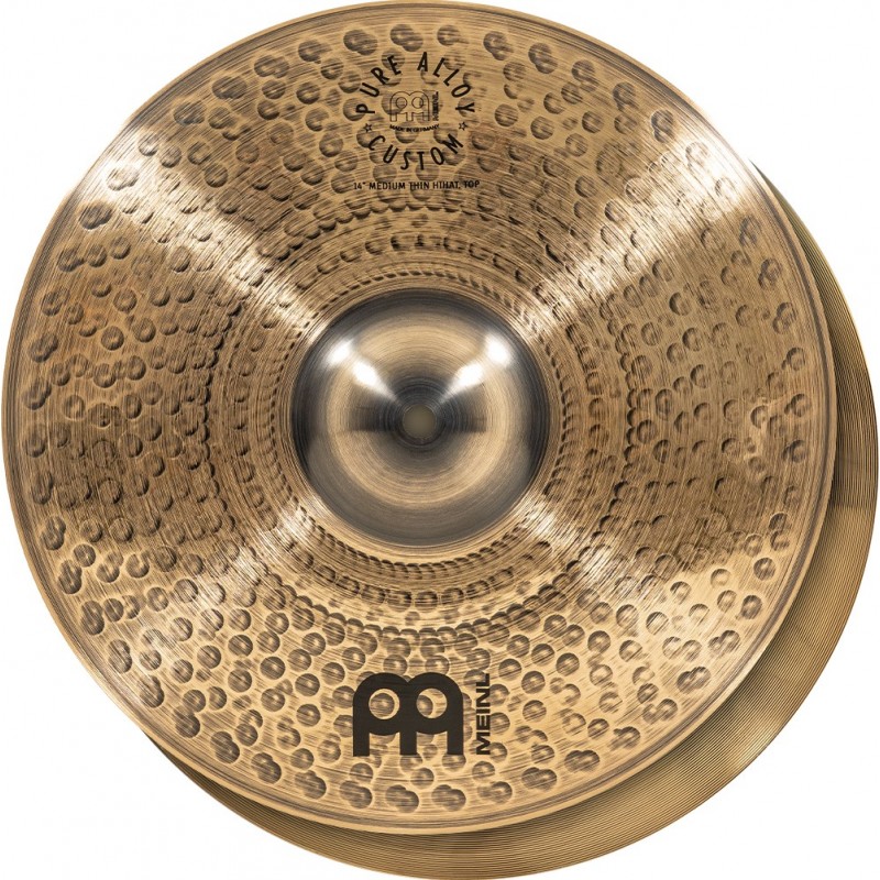 Meinl Cymbals PAC14MTH - Talerz perkusyjny typu Hi-hat 14" Pure Alloy Custom - 1 - Hi-hat - Meinl Cymbals PAC14MTH - Talerz perk