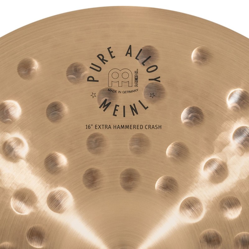 Meinl Cymbals PA16EHC - Talerz perkusyjny typu Crash 16" Pure Alloy Extra Hammered - 7 - Crash - Meinl Cymbals PA16EHC - Talerz 