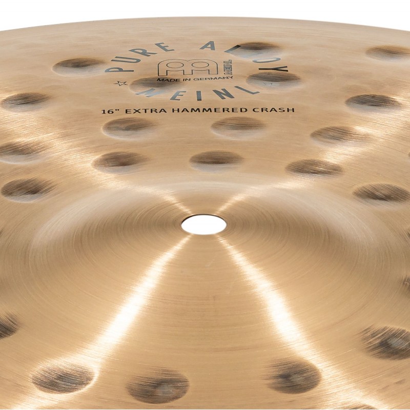 Meinl Cymbals PA16EHC - Talerz perkusyjny typu Crash 16" Pure Alloy Extra Hammered - 8 - Crash - Meinl Cymbals PA16EHC - Talerz 