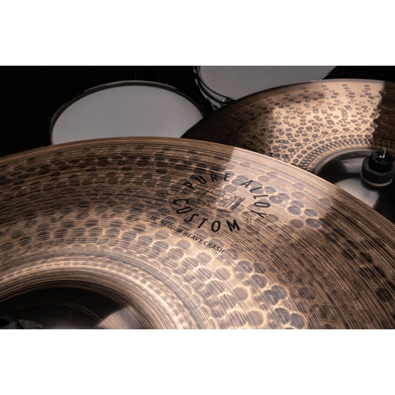 Meinl Cymbals PAC18MHC - Talerz perkusyjny typu Crash 18" Pure Alloy Custom Medium Heavy - 3 - Crash - Meinl Cymbals PAC18MHC - 