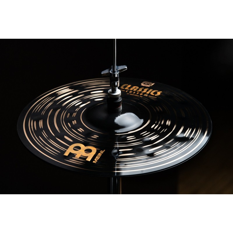 Meinl Cymbals CC13DAH - Talerz perkusyjny typu Hi-hat 13" Classics Custom Dark - 3 - Hi-hat - Meinl Cymbals CC13DAH - Talerz per