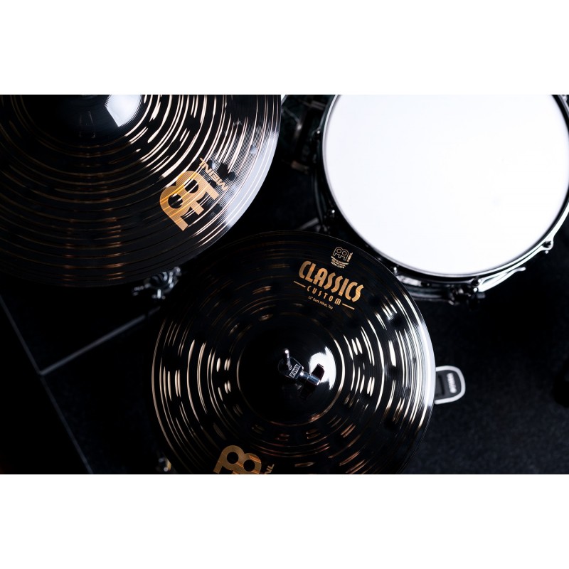 Meinl Cymbals CC13DAH - Talerz perkusyjny typu Hi-hat 13" Classics Custom Dark - 5 - Hi-hat - Meinl Cymbals CC13DAH - Talerz per