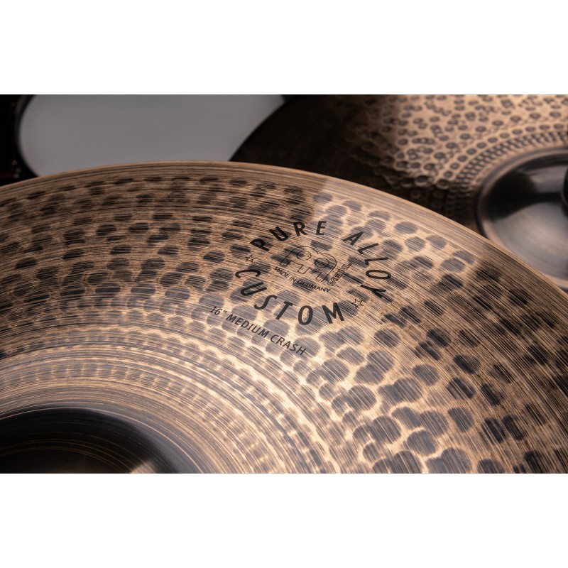 Meinl Cymbals PAC16MC - Talerz perkusyjny typu Crash 16" Pure Alloy Custom Medium - 3 - Crash - Meinl Cymbals PAC16MC - Talerz p