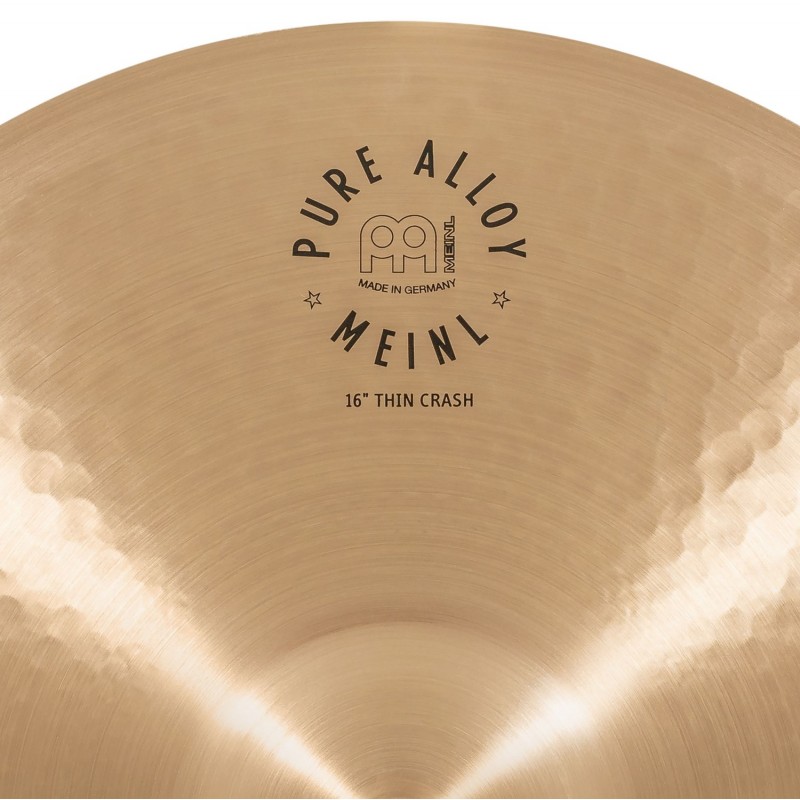 Meinl Cymbals PA16TC - Talerz perkusyjny typu Crash 16" Pure Alloy Thin - 7 - Crash - Meinl Cymbals PA16TC - Talerz perkusyjny t