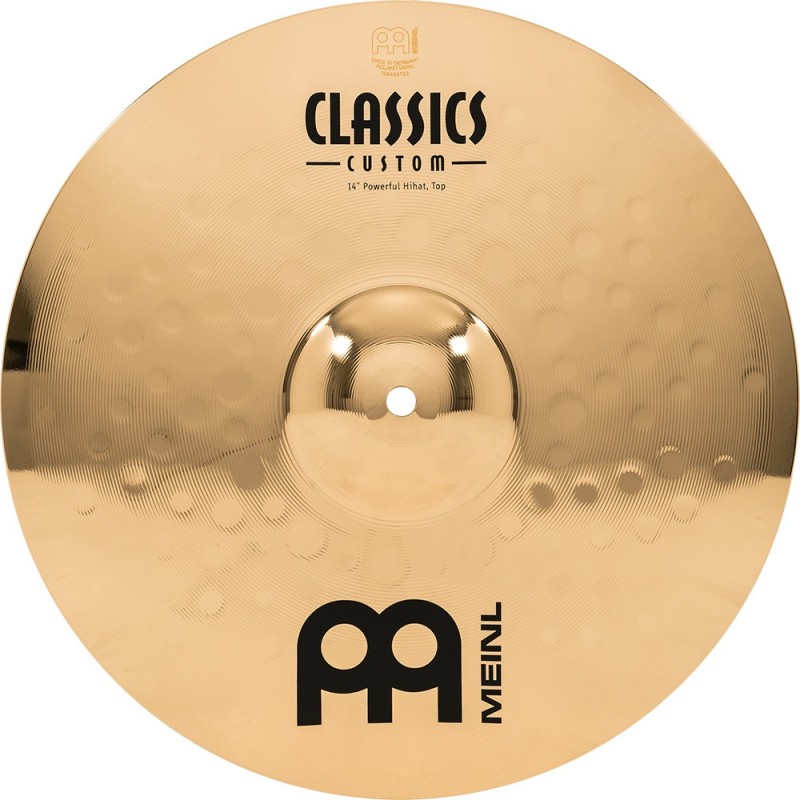 Meinl Cymbals CC14PH-B - Talerz perkusyjny typu Hi-hat 14" Classics Custom Brilliant - 5 - Hi-hat - Meinl Cymbals CC14PH-B - Tal