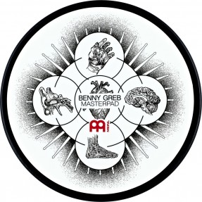 Meinl Cymbals MPP-6-BG - Pad perkusyjny ćwiczeniowy 6" Benny Greb - 1 - Pady perkusyjne - Meinl Cymbals MPP-6-BG - Pad perkusyjn