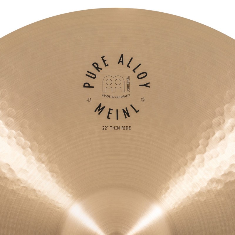 Meinl Cymbals PA22TR - Talerz perkusyjny typu Ride 22" Pure Alloy Thin - 7 - Ride - Meinl Cymbals PA22TR - Talerz perkusyjny typ