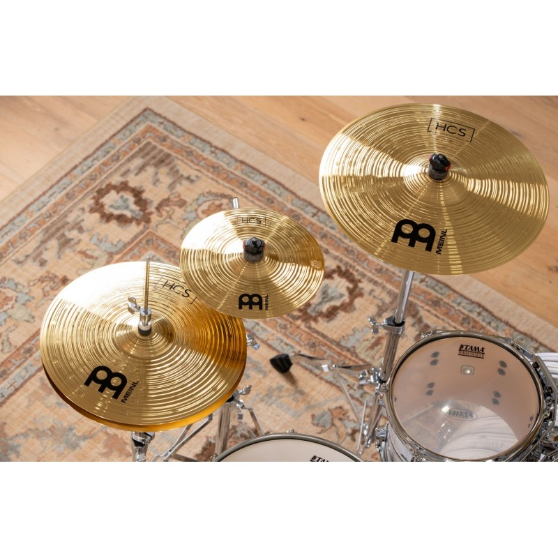 Meinl Cymbals HCS-CS2 - Zestaw talerzy perkusyjnych HCS Expanded - 4 - Komplety talerzy perkusyjnych - Meinl Cymbals HCS-CS2 - Z