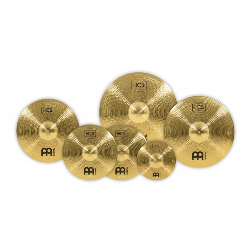 Meinl Cymbals HCS-CS2 - Zestaw talerzy perkusyjnych HCS Expanded - 6 - Komplety talerzy perkusyjnych - Meinl Cymbals HCS-CS2 - Z