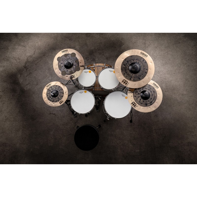 Meinl Cymbals CCDU4680 - Zestaw talerzy perkusyjnych Classics Custom Dual - 8 - Komplety talerzy perkusyjnych - Meinl Cymbals CC