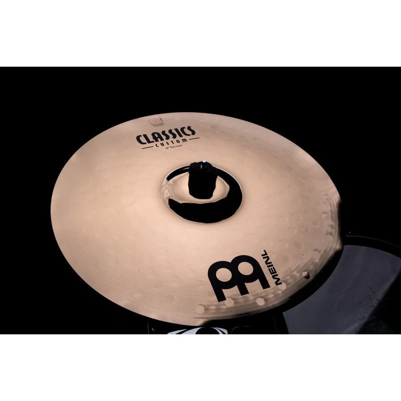 Meinl Cymbals CC16TC-B - Talerz perkusyjny typu Crash 16" Classics Custom Brilliant Thin - 3 - Crash - Meinl Cymbals CC16TC-B - 