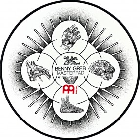 Meinl Cymbals MPP-12-BG - Pad perkusyjny ćwiczeniowy 12" Benny Greb Masterpad - 1 - Pady perkusyjne - Meinl Cymbals MPP-12-BG - 