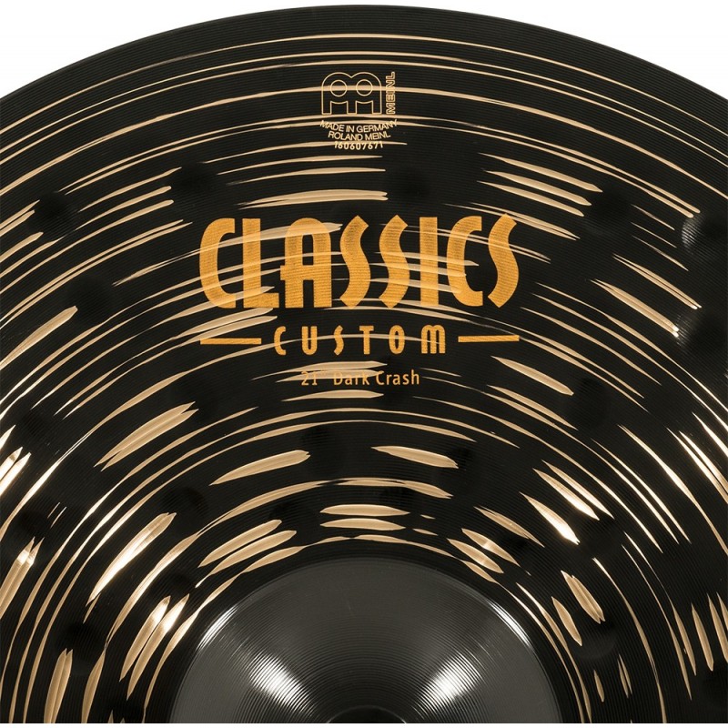 Meinl Cymbals CC21DAC - Talerz perkusyjny typu Crash 21" Classics Custom Dark - 6 - Crash - Meinl Cymbals CC21DAC - Talerz perku Meinl Cymbals CC21DAC - Talerz perkusyjny typu Crash 21" Classics Custom Dark - 6 - Crash - Meinl Cymbals CC21DAC - Talerz perku