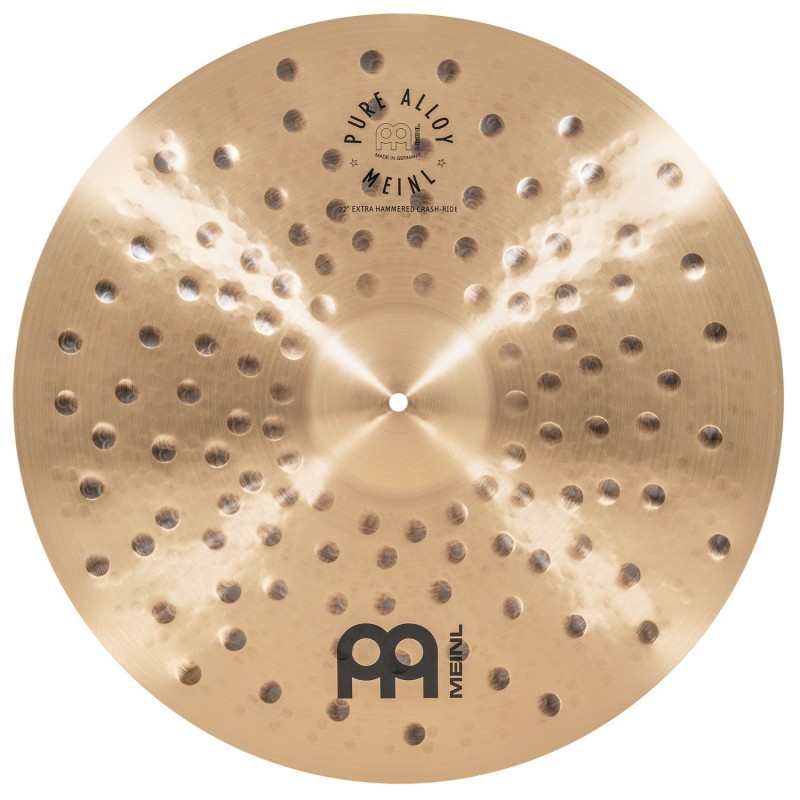 Meinl Cymbals PA22EHCR - Talerz perkusyjny typu Crash/Ride 22" Pure Alloy Extra Hammered - 1 - Crash - Meinl Cymbals PA22EHCR - 