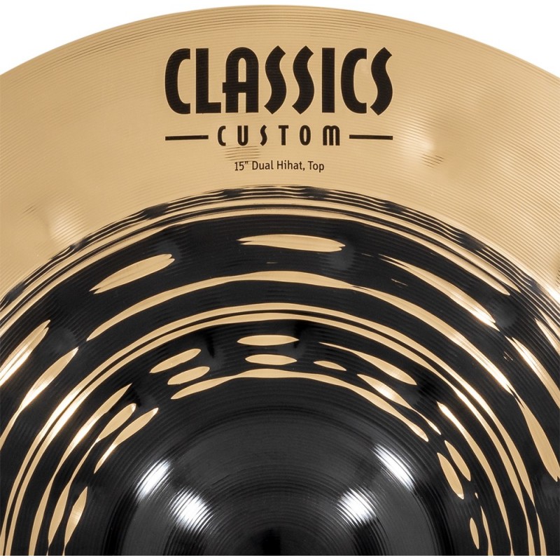 Meinl Cymbals CC15DUH - Talerz perkusyjny typu Hi-hat 15" Classics Custom Dual - 7 - Hi-hat - Meinl Cymbals CC15DUH - Talerz per