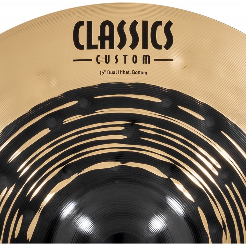 Meinl Cymbals CC15DUH - Talerz perkusyjny typu Hi-hat 15" Classics Custom Dual - 10 - Hi-hat - Meinl Cymbals CC15DUH - Talerz pe