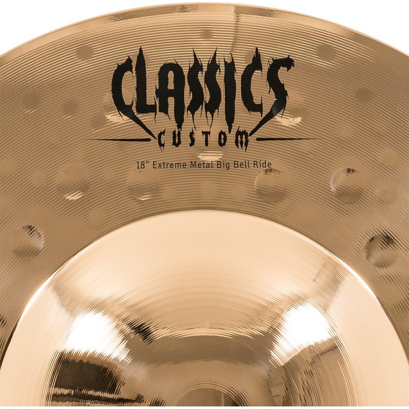 Meinl Cymbals CC18EMBBR-B - Talerz perkusyjny typu Ride 18" Classics Custom Extreme Metal Big Bell - 6 - Ride - Meinl Cymbals CC