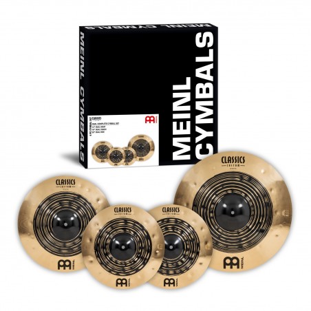 Meinl Cymbals CCDU141620 - Zestaw talerzy perkusyjnych Classics Custom Dual - 1 - Komplety talerzy perkusyjnych - Meinl Cymbals 