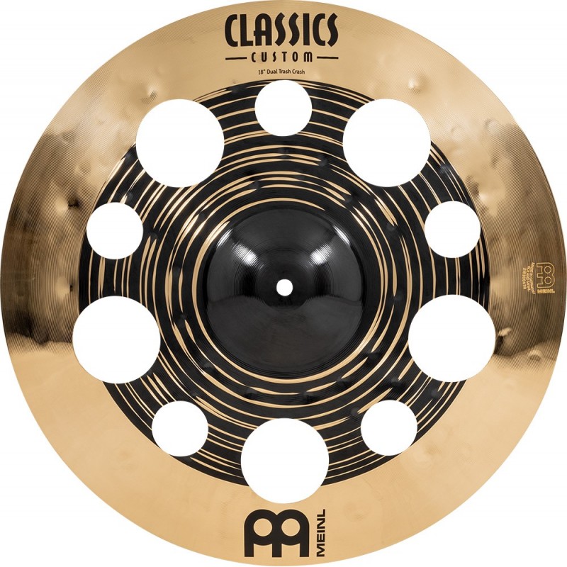 Meinl Cymbals CC18DUTRC - Talerz perkusyjny typu Crash 18" Classics Custom Dual Trash - 1 - Crash - Meinl Cymbals CC18DUTRC - Ta Meinl Cymbals CC18DUTRC - Talerz perkusyjny typu Crash 18" Classics Custom Dual Trash - 1 - Crash - Meinl Cymbals CC18DUTRC - Ta
