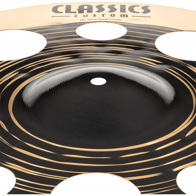Meinl Cymbals CC18DUTRC - Talerz perkusyjny typu Crash 18" Classics Custom Dual Trash - 4 - Crash - Meinl Cymbals CC18DUTRC - Ta Meinl Cymbals CC18DUTRC - Talerz perkusyjny typu Crash 18" Classics Custom Dual Trash - 4 - Crash - Meinl Cymbals CC18DUTRC - Ta