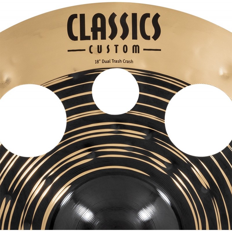 Meinl Cymbals CC18DUTRC - Talerz perkusyjny typu Crash 18" Classics Custom Dual Trash - 6 - Crash - Meinl Cymbals CC18DUTRC - Ta Meinl Cymbals CC18DUTRC - Talerz perkusyjny typu Crash 18" Classics Custom Dual Trash - 6 - Crash - Meinl Cymbals CC18DUTRC - Ta