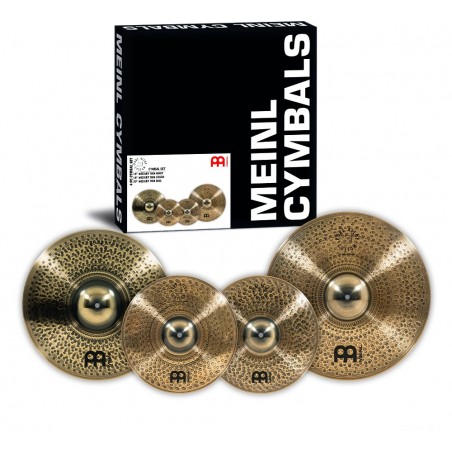 Meinl Cymbals PAC141820 - Zestaw talerzy perkusyjnych Pure Alloy Custom - 1 - Komplety talerzy perkusyjnych - Meinl Cymbals PAC1