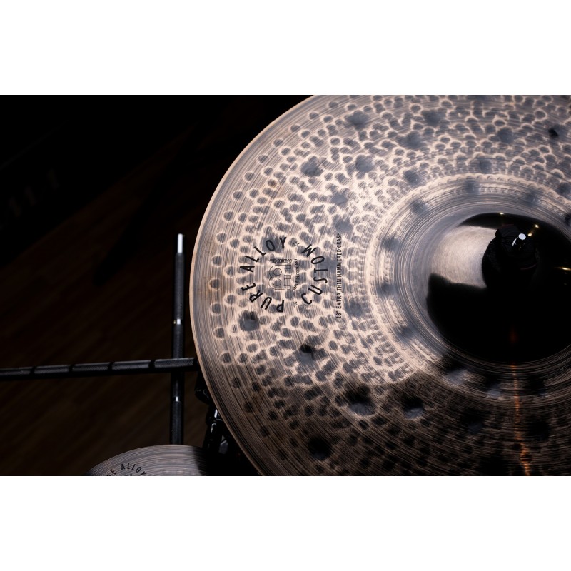 Meinl Cymbals PAC18ETHC - Talerz perkusyjny typu Crash 18" Pure Alloy Custom Extra Thin Hammered - 5 - Crash - Meinl Cymbals PAC