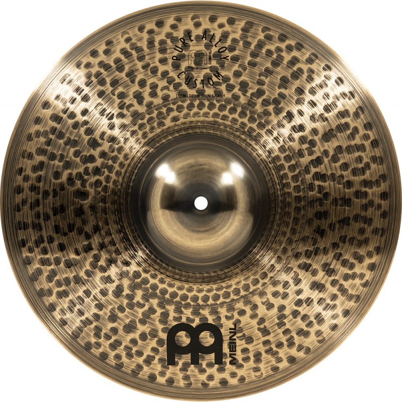 Meinl Cymbals PAC16MTC - Talerz perkusyjny typu Crash 16" Pure Alloy Custom Medium Thin - 1 - Crash - Meinl Cymbals PAC16MTC - T