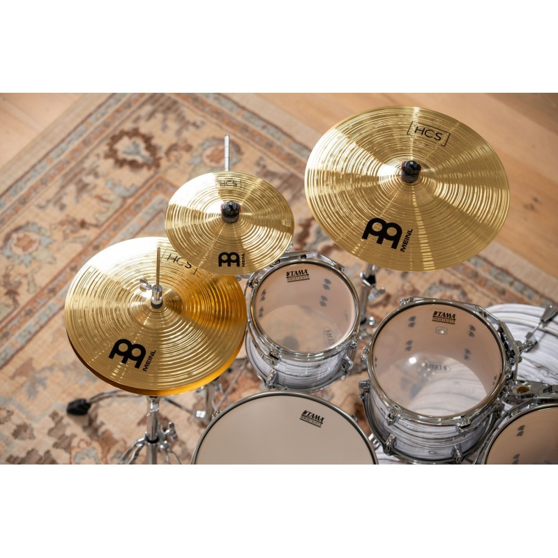 Meinl Cymbals HCS-SCS - Zestaw talerzy perkusyjnych HCS Super - 4 - Komplety talerzy perkusyjnych - Meinl Cymbals HCS-SCS - Zest