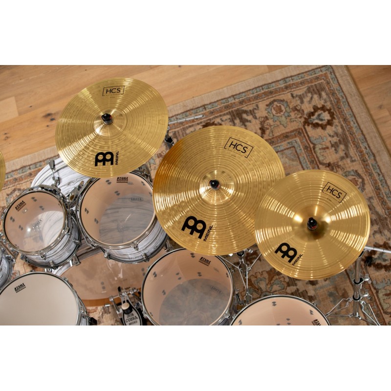 Meinl Cymbals HCS-SCS - Zestaw talerzy perkusyjnych HCS Super - 5 - Komplety talerzy perkusyjnych - Meinl Cymbals HCS-SCS - Zest